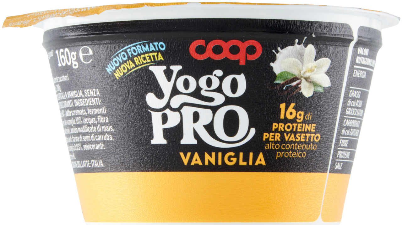 YOGURT PROTEICO YOGO PRO AL CUCCHIAIO VANIGLIA COOP G 160 - 5