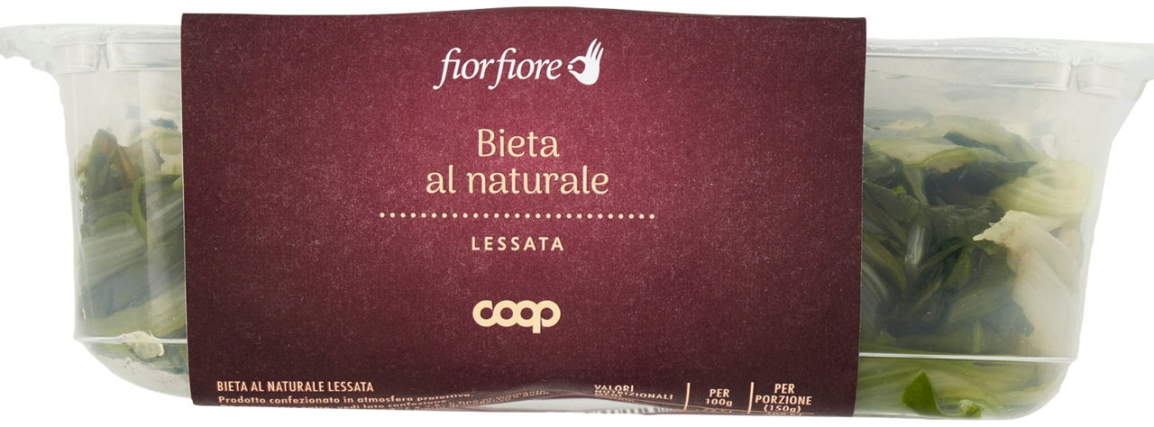 Bieta al naturale lessata 2 pz 150 gr - Immagine 51