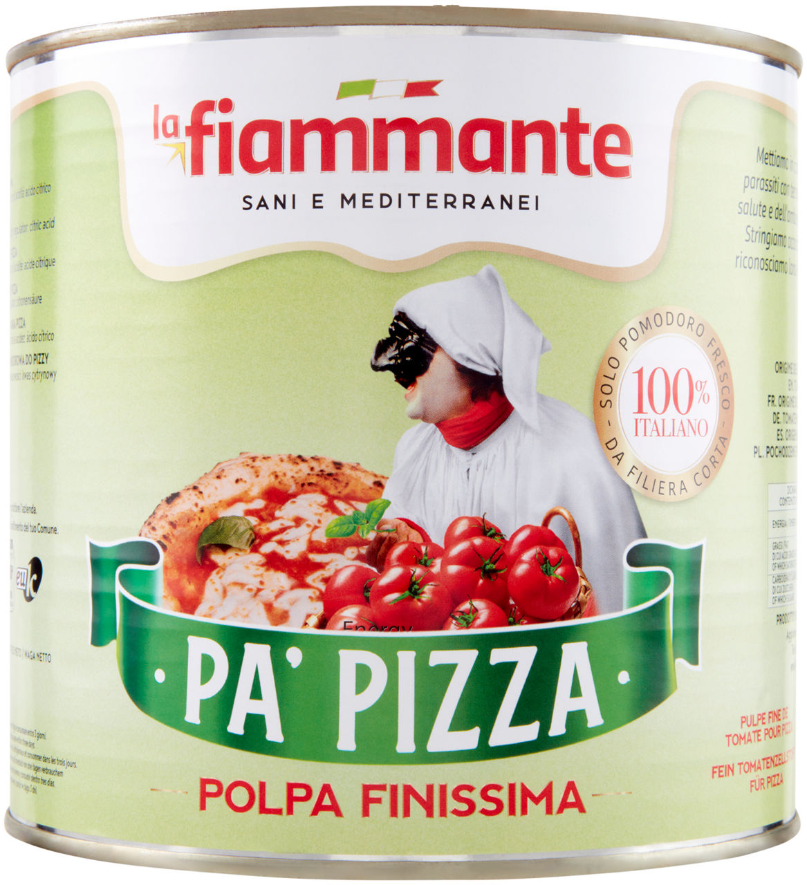 POLPA FINE PA' PIZZA LA FIAMMANTE KG 2,5 - 0