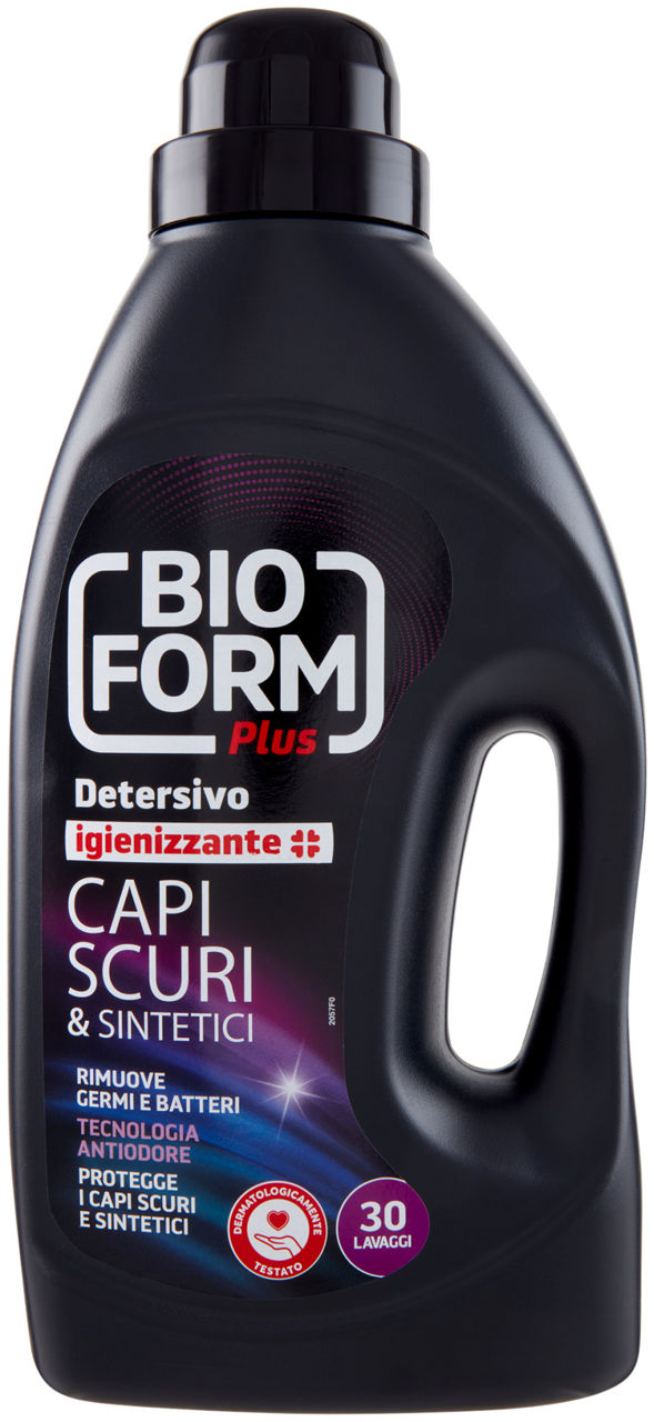 DETERSIVO IGIENIZZANTE BIOFORM PLUS CAPI SCURI&SINTETICI L 1,625 - Immagine 01