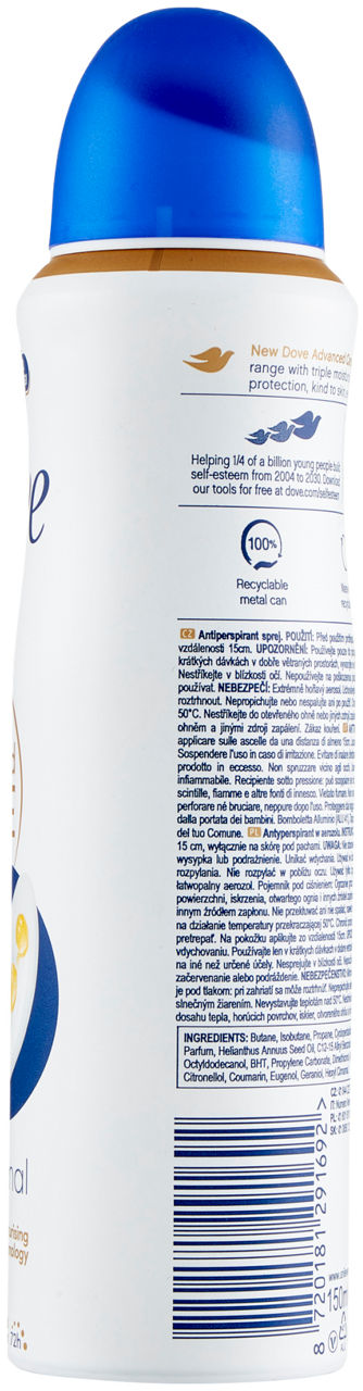 Deodorante spray advanced care original 150 ml - Immagine 31