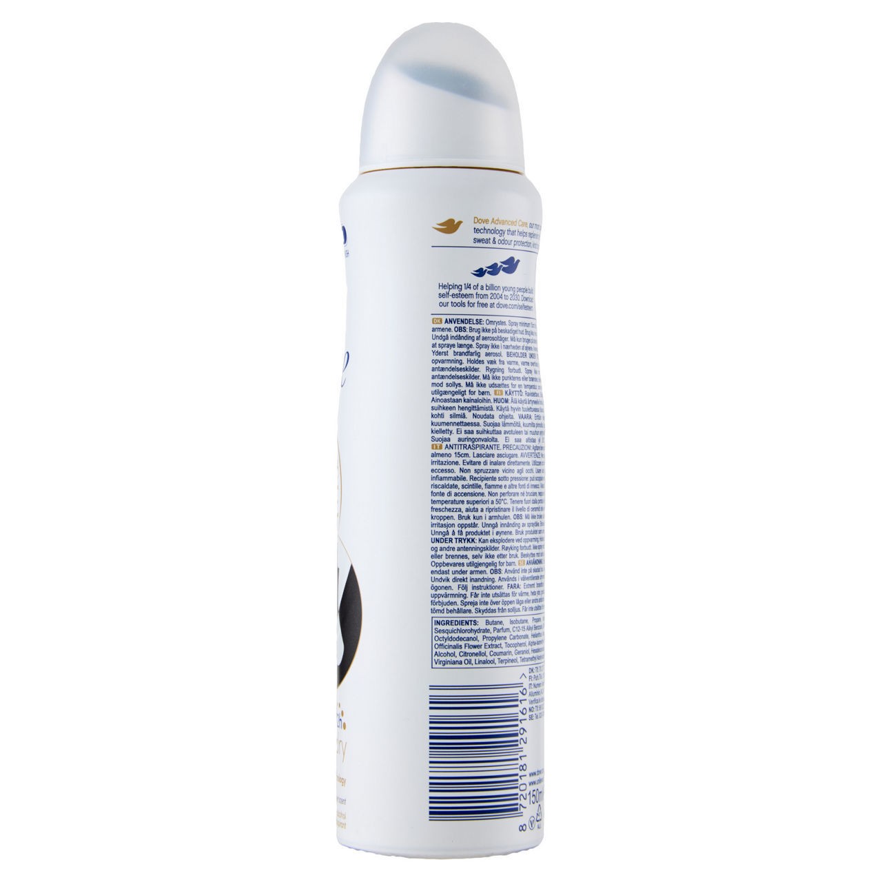 Deodorante spray advanced care invisible dry 150 ml - Immagine 31