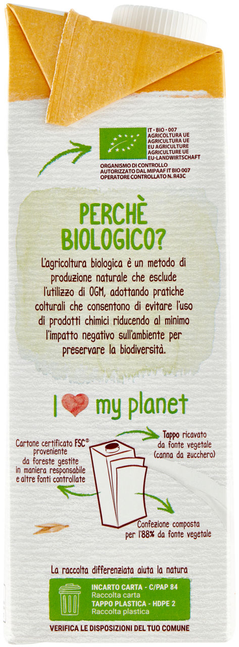 Bevanda d'avena bio senza zuccheri aggiunti 1 lt - Immagine 11