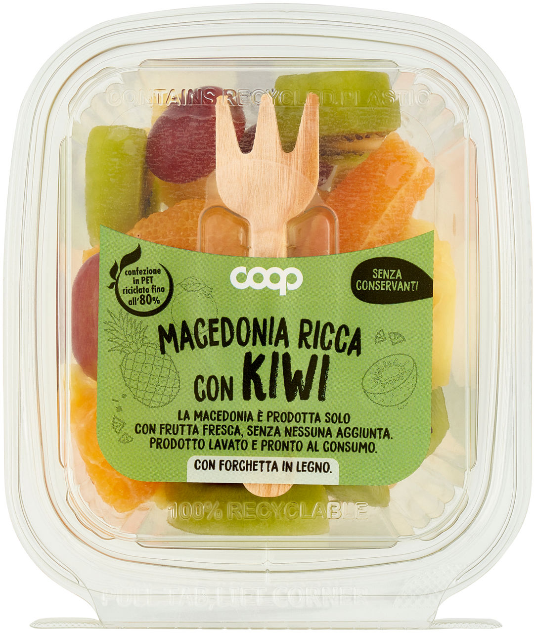 Macedonia ricca con kiwi 250 gr - Immagine 11