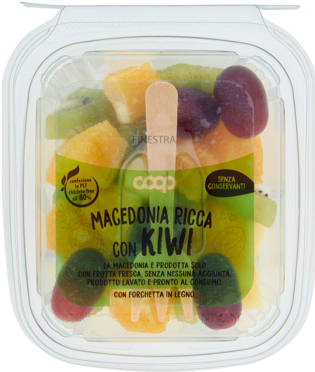 Macedonia ricca con kiwi 250 gr