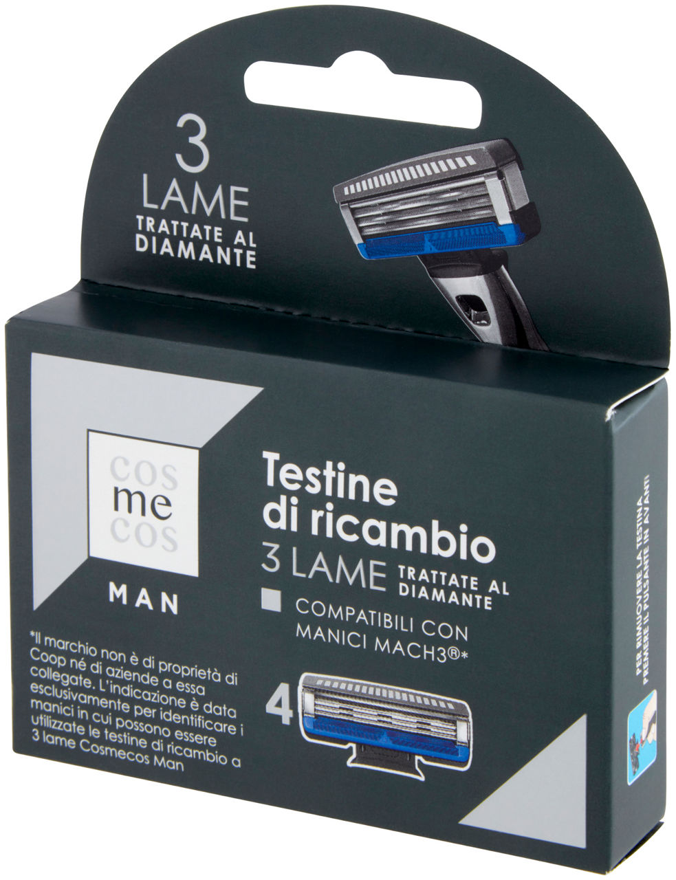 Testine di ricambio 3 lame 4 pz - Immagine 61