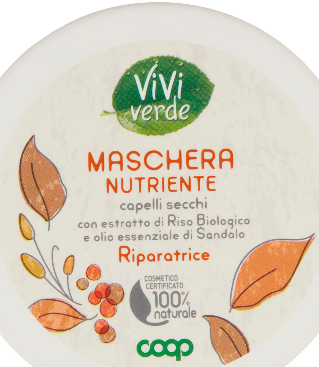 Maschera nutriente riparatrice vivi verde coop ml 300