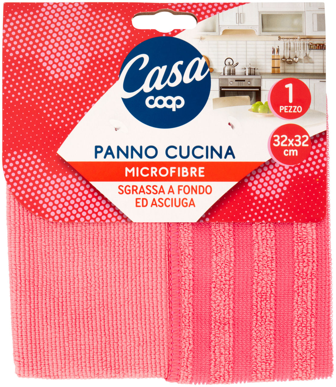 PANNO MICROFIBRA CUCINA COOP CASA PZ 1 - 0