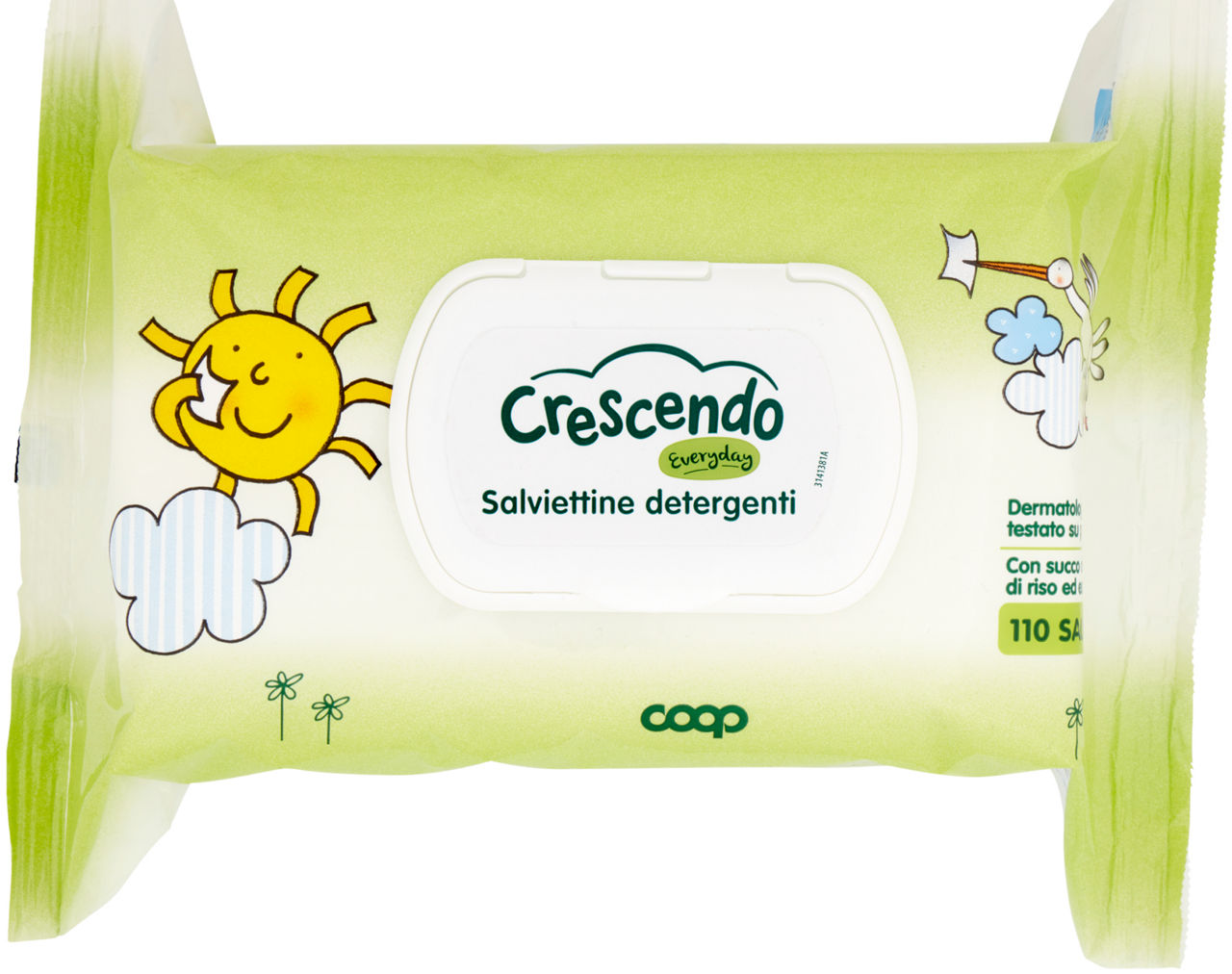 Salviettine detergenti coop crescendo everyday pz.110