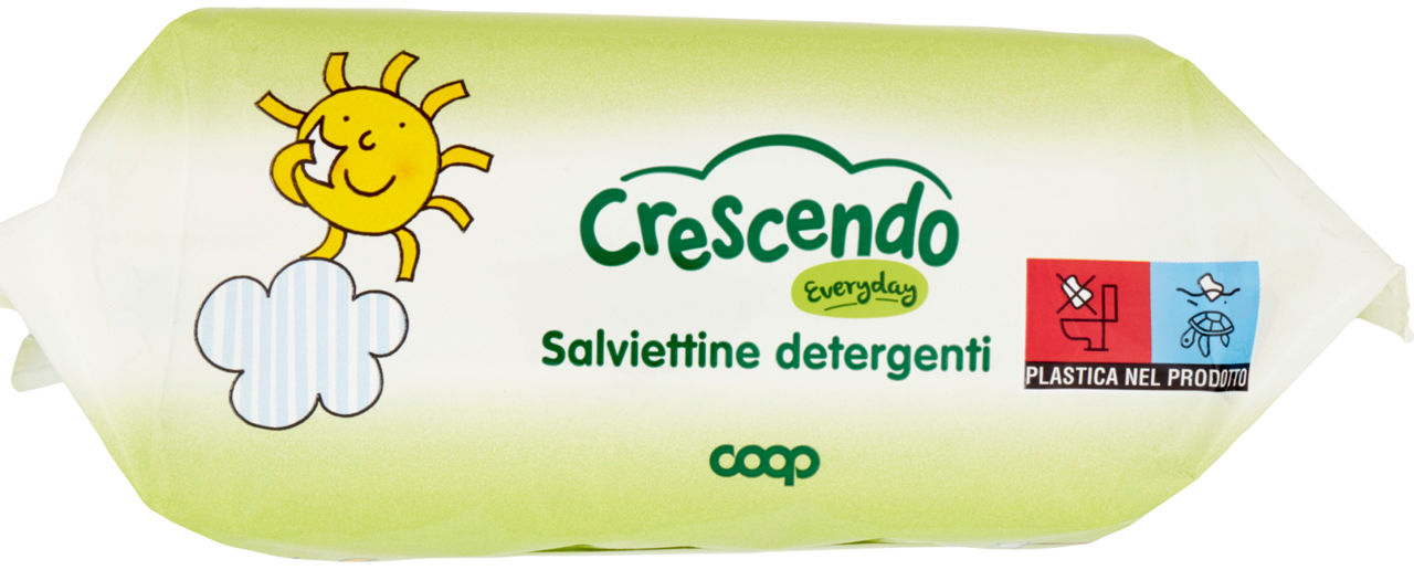 SALVIETTINE DETERGENTI COOP CRESCENDO EVERYDAY PZ.110 - Immagine 41