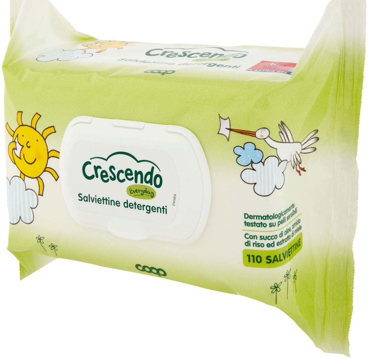 SALVIETTINE DETERGENTI COOP CRESCENDO EVERYDAY PZ.110 - Immagine 61