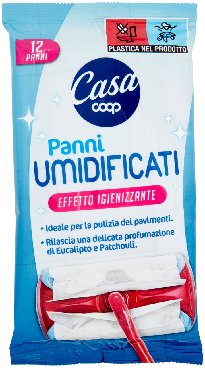 PANNI PAVIMENTI CATTURA POLVERE WET COOP CASA PZ.12 - 0