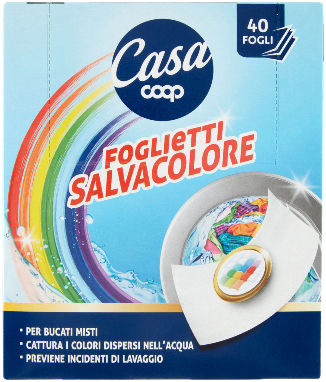 FOGLIETTI SALVA COLORE COOP CASA PZ. 40 - 0