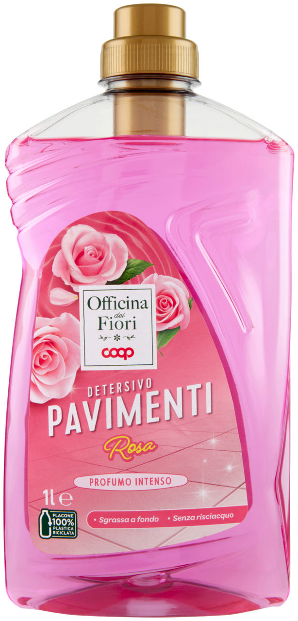 Detersivo per pavimenti coop officina dei fiori freschezza floreale  l 1