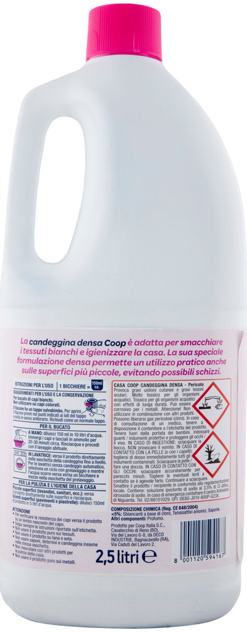 Candeggina densa profumata 2,5 lt - Immagine 21