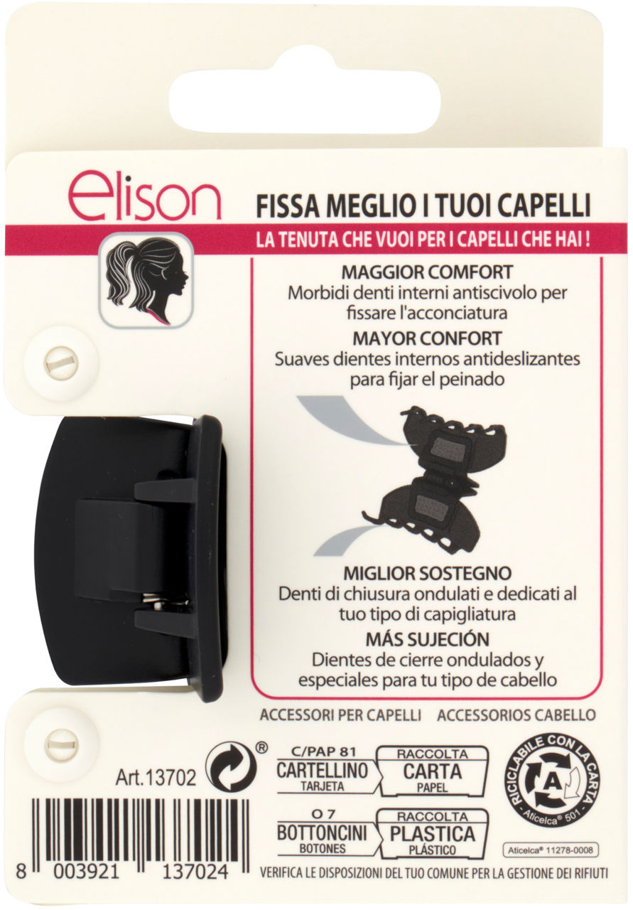 PINZA ELISON HF MEDIA CAPELLI NORMALI PZ 1 - Immagine 21