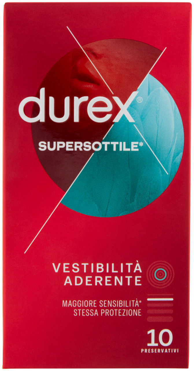 PROFILATTICO DUREX SETTEBELLLO SUPERSOTTILE PZ 10 - 0