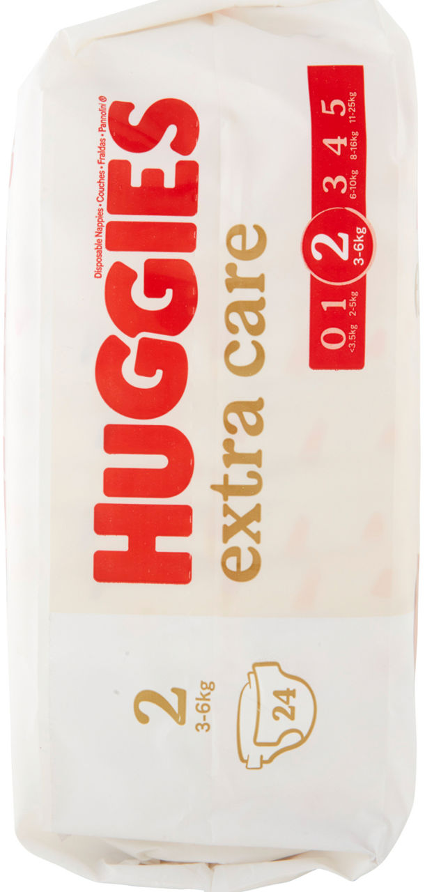 Pannolini extra care tg 2 kg 3-6 pz 24 - Immagine 11