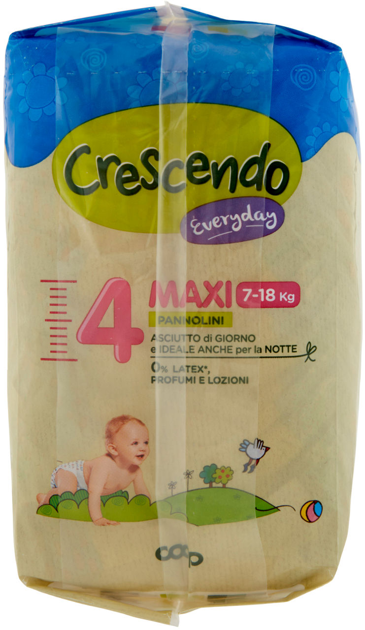 PANNOLINI COOP CRESCENDO EVERYDAY TG 4 PACCO DOPPIO PZ.52 - Immagine 31