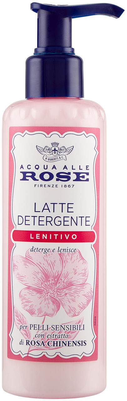 Latte detergente lenitivo acqua alle rose ml 200