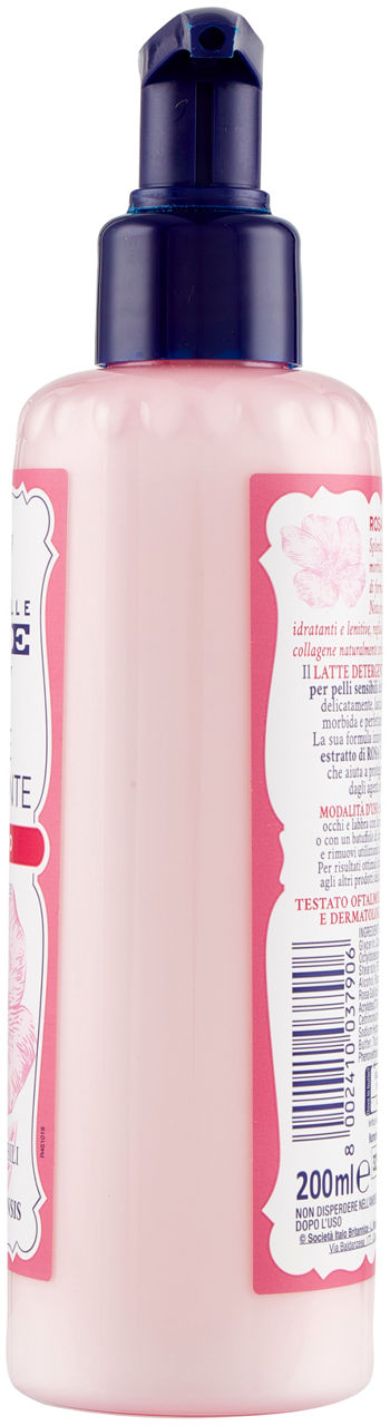 LATTE DETERGENTE LENITIVO ACQUA ALLE ROSE ML 200 - Immagine 31