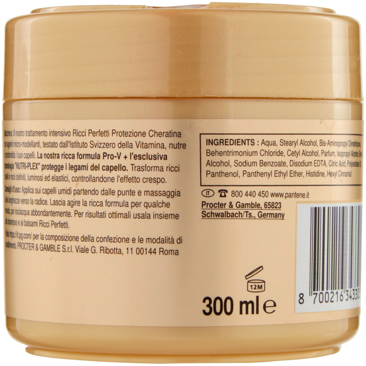 MASCHERA PANTENE RICCI PERFETTI ML 300 - Immagine 21