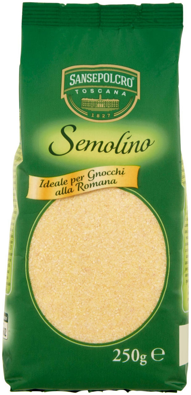 Semolino di grano duro sansepolcro toscana sacchetto g. 250