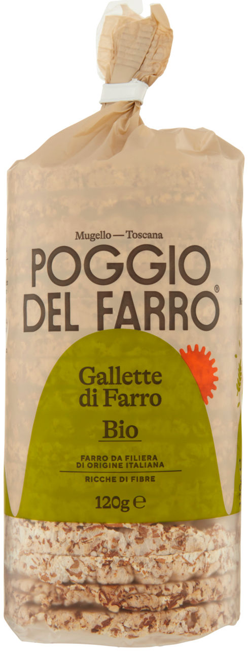 Gallette di farro bio 120 gr - Immagine 01