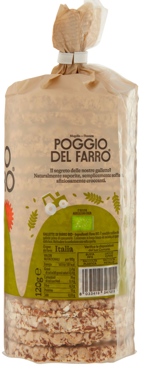 Gallette di farro bio 120 gr - Immagine 31