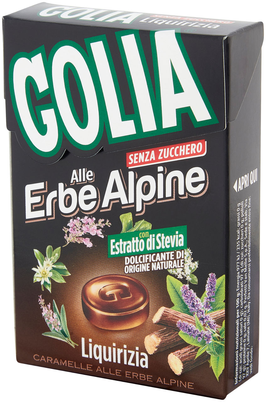 CARAMELLE S/Z GOLIA ACTIV LIQUORICE HERBS SCATOLA G 49 - Immagine 61