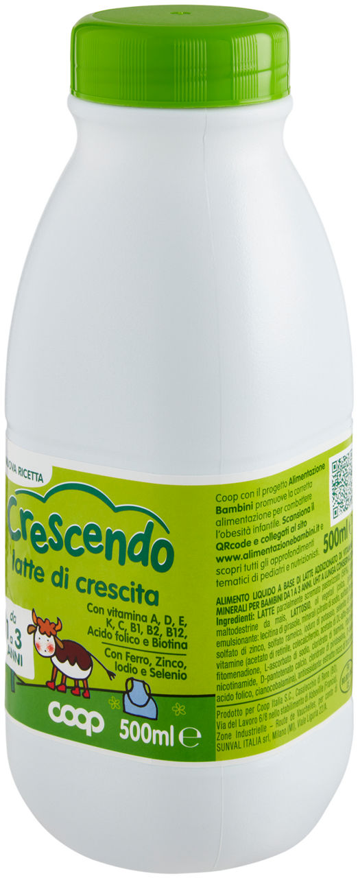 LATTE CRESCITA 3 COOP CRESCENDO ML500 - Immagine 61