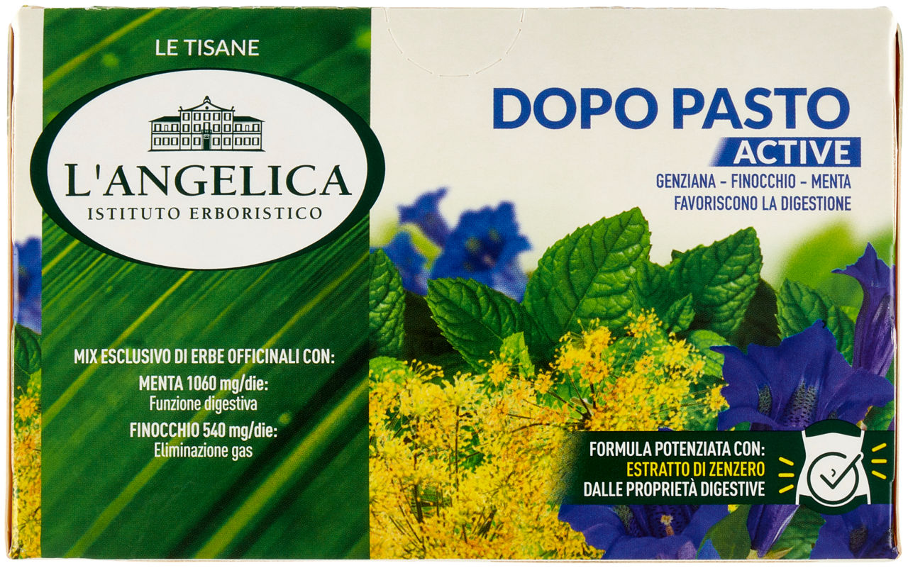 Tisana dopo pasto active 18 filtri - Immagine 01