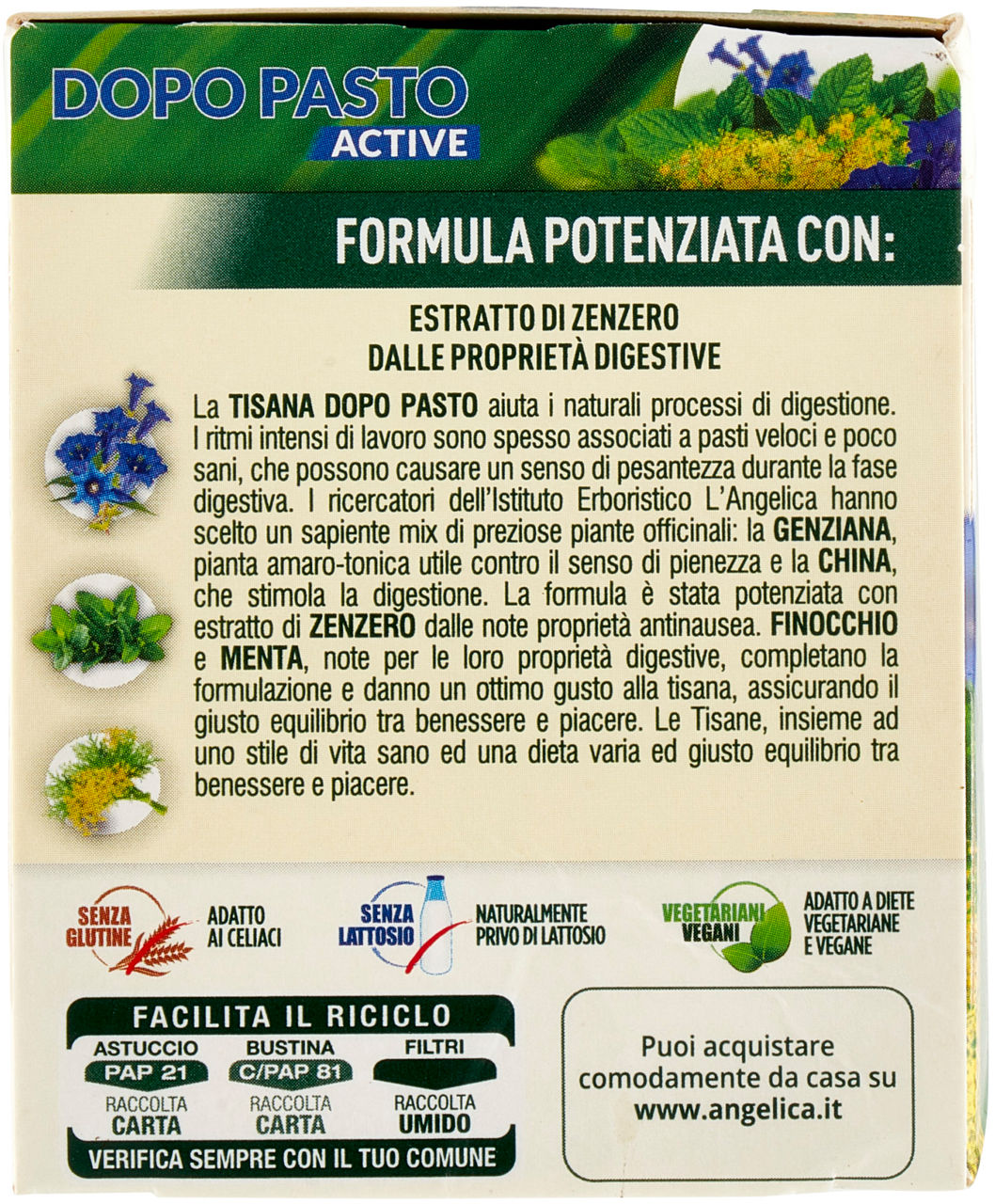 Tisana dopo pasto active 18 filtri - Immagine 11