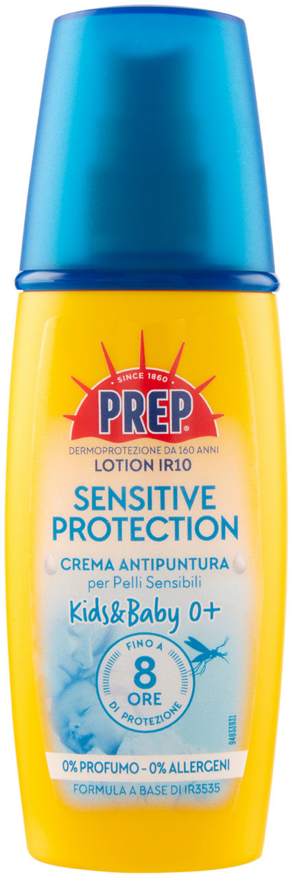 Crema repellente pelle sensibile ml 100