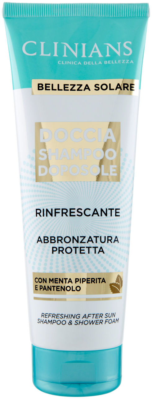 Doccia shampoo doposole clinians rinfrescante ml 250