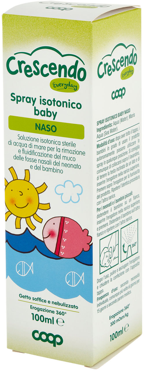 SPRAY ISOTONICO BABY COOP CRESCENDO EVERYDAY ML 100 - Immagine 61