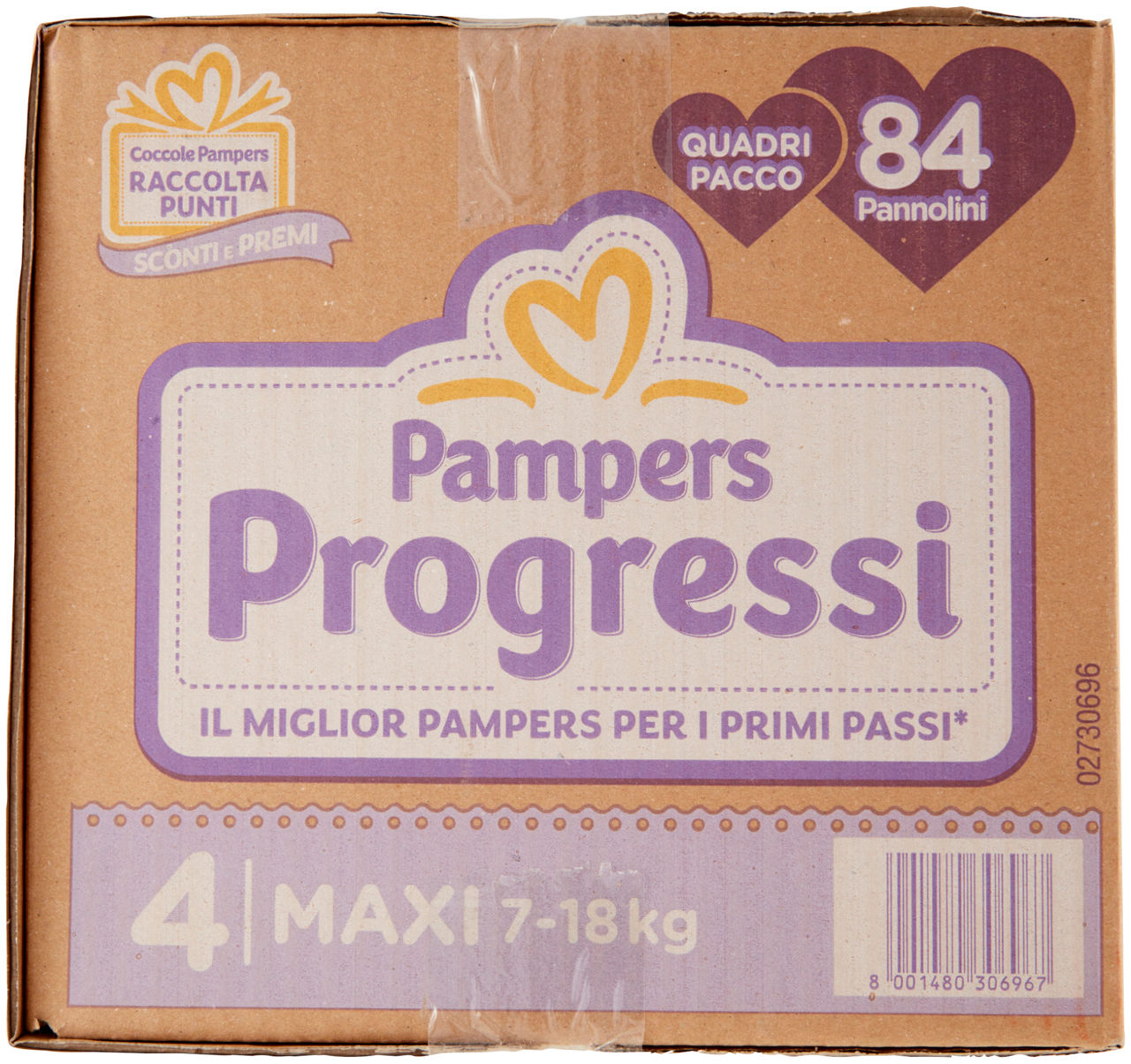 Pannolini maxi tg 4 kg 7-18 pz 84  - Immagine 11