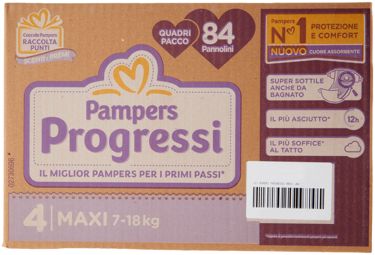 Pannolini maxi tg 4 kg 7-18 pz 84  - Immagine 21