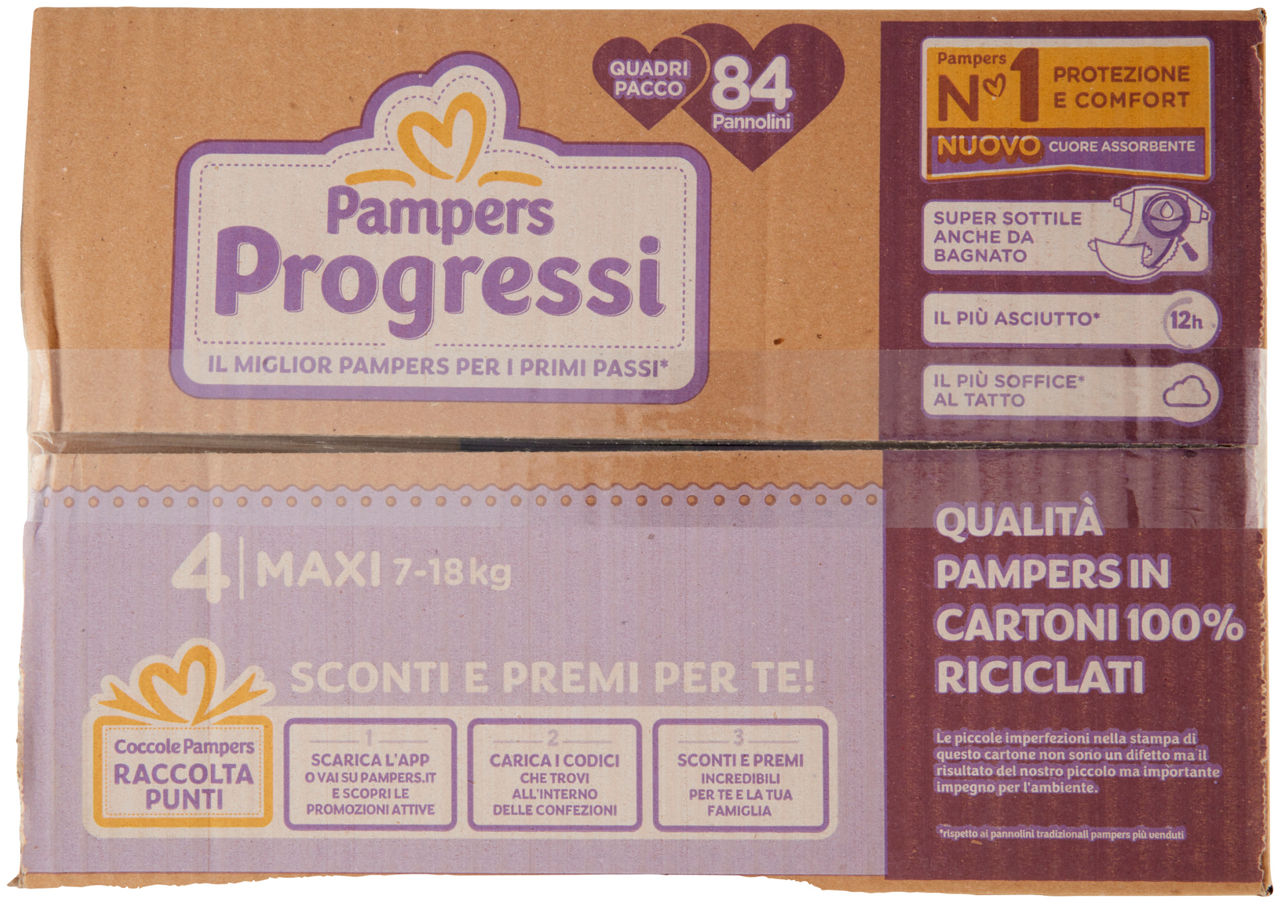 Pannolini maxi tg 4 kg 7-18 pz 84  - Immagine 41