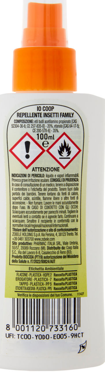 INSETTOREPELLENTI SPRAY ADULTI ML 100 - Immagine 21