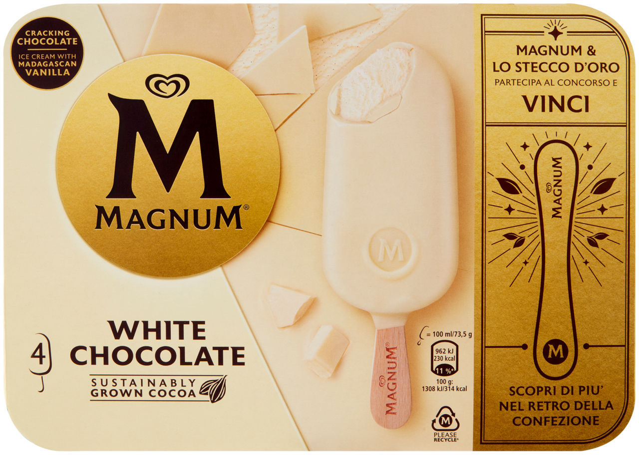 Magnum bianco new x4 g 294
