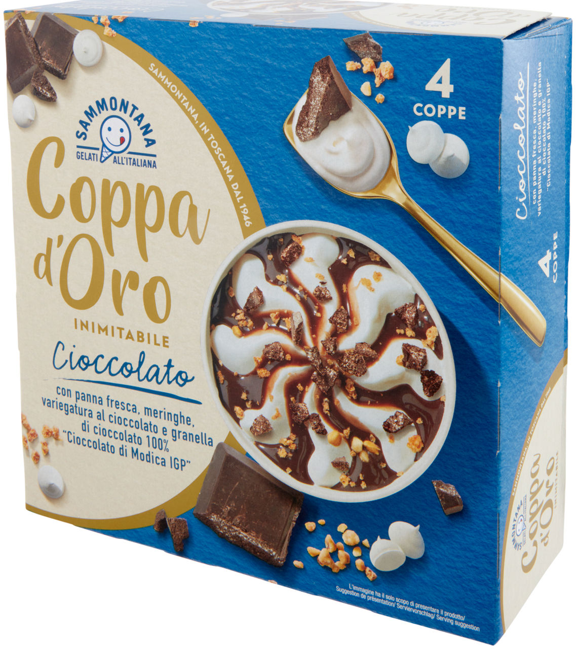 Gelato coppa d'oro al cioccolato 4 pz 360 gr - Immagine 61