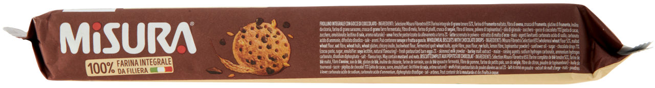 Biscotti frollini integrali con gocce di cioccolato fondente 280 gr - Immagine 41