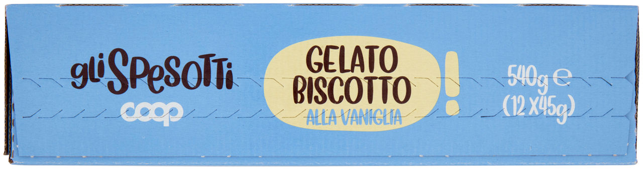 Biscotto gelato alla vaniglia 12 pz 540 gr - Immagine 51