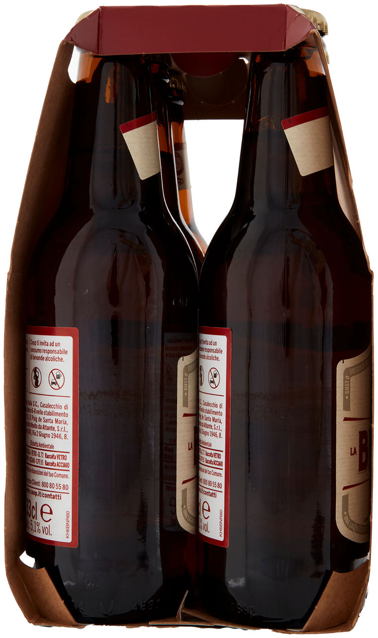 BIRRA LAGER 5,1 GRADO COOP CLUSTER ML 330 X 6 - Immagine 11