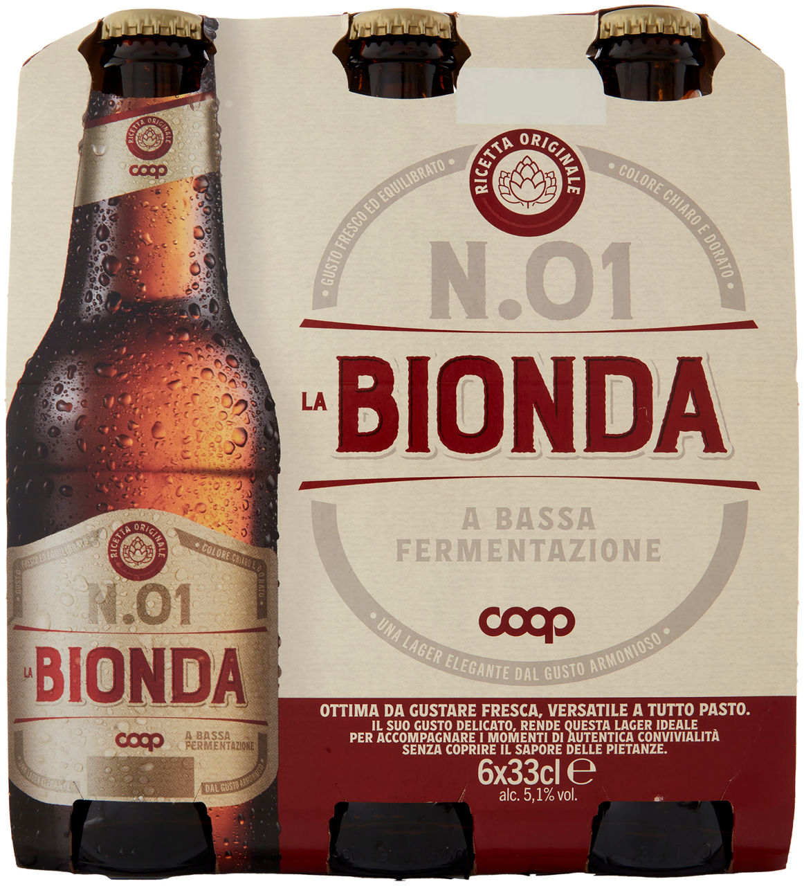 BIRRA LAGER 5,1 GRADO COOP CLUSTER ML 330 X 6 - Immagine 21