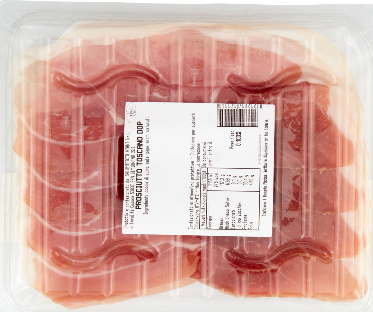 Prosciutto toscano dop 100 gr - Immagine 21