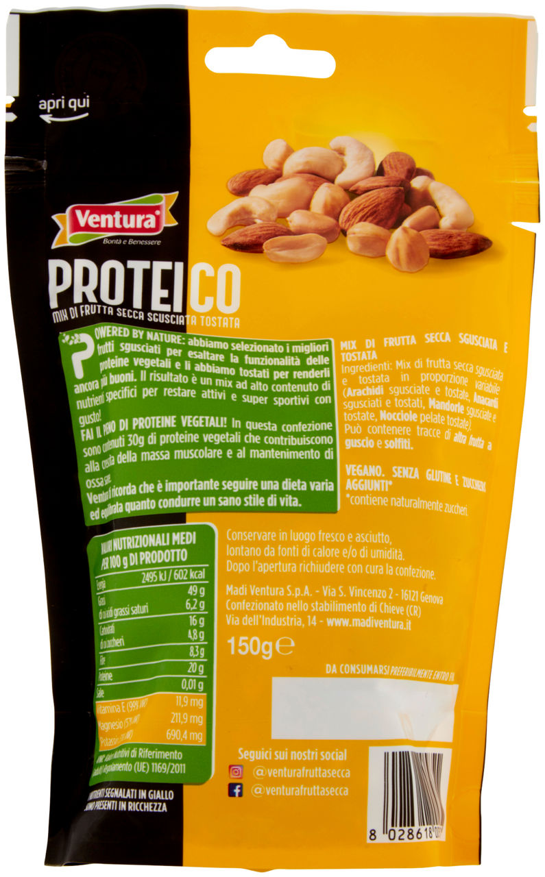 MIX TOSTATO PROTEICO VENTURA DOYPACK G 150 - Immagine 21