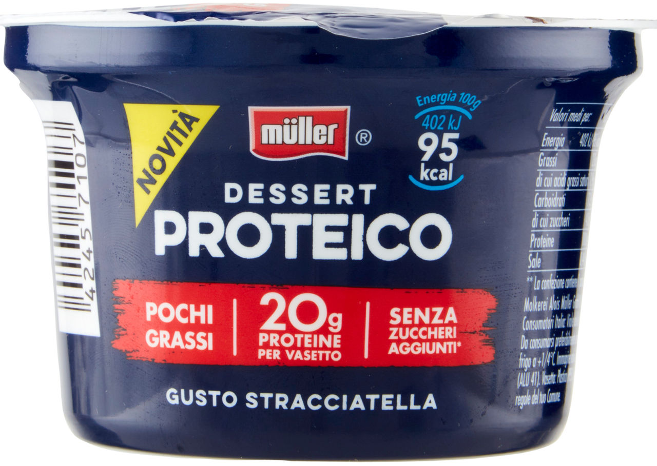 Dessert proteico alla stracciatella 200 gr - Immagine 51