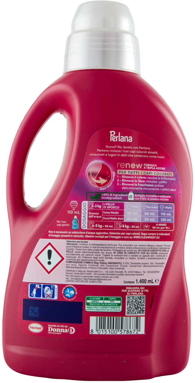 Detersivo lavatrice liquido colorati 28 lavaggi - Immagine 21